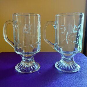 Princess House Heritage Irish Coffee Mugs